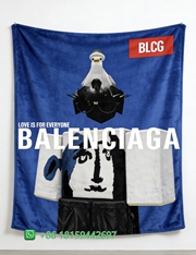 Balenciaga Throw Blankets